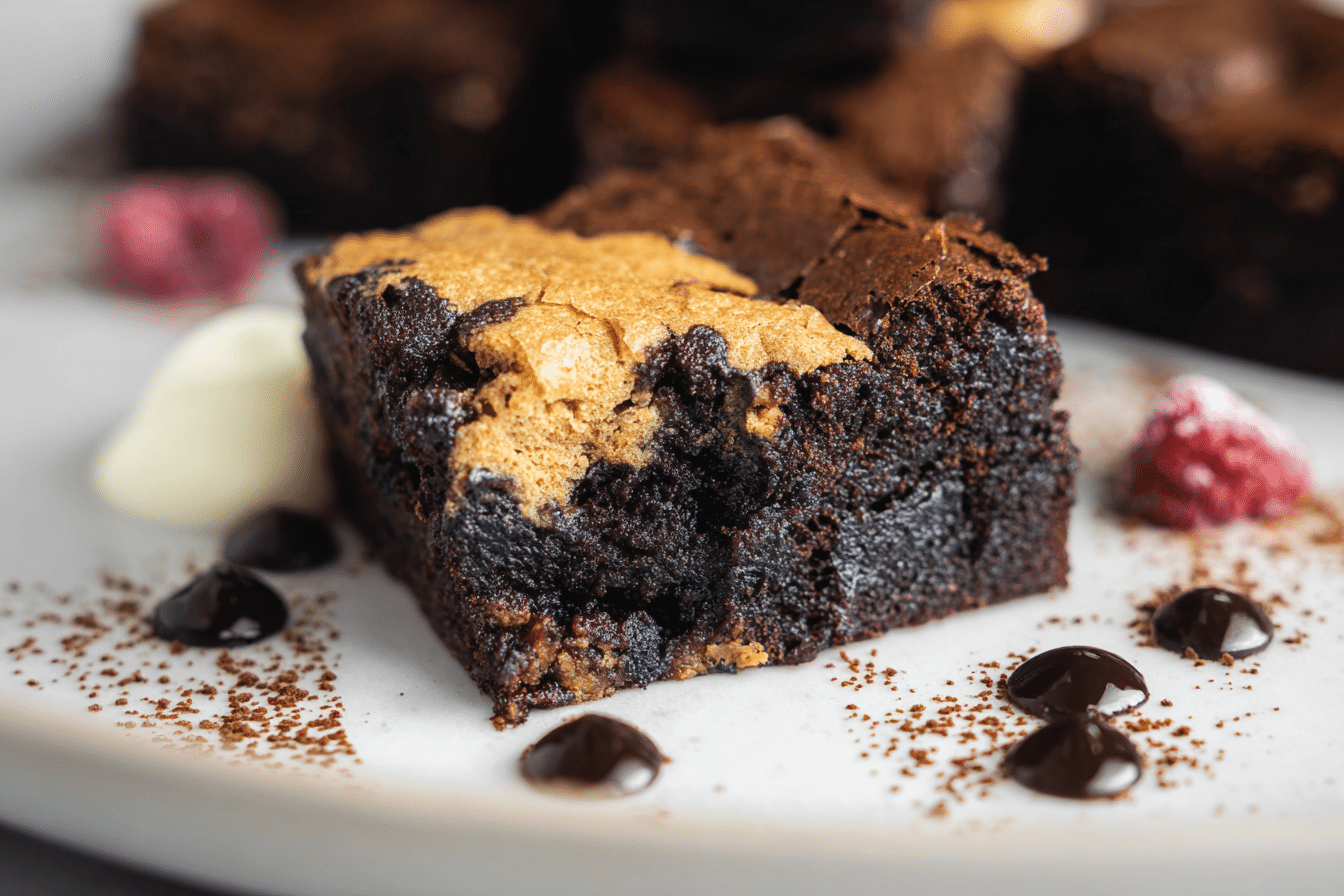 Brookies-eine Mischung aus Brownie und Cookie