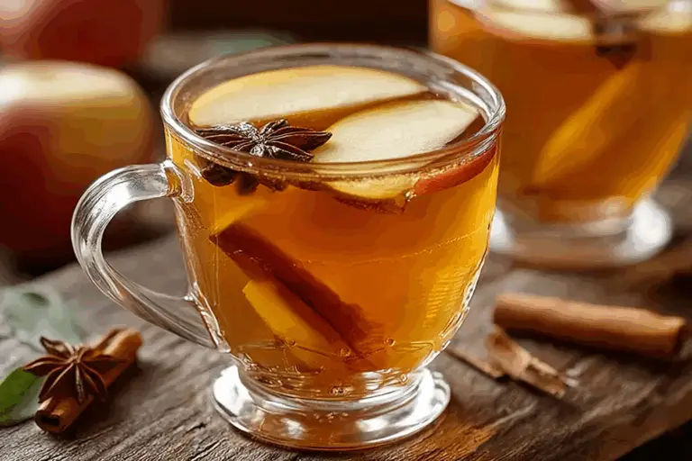 Homemade Spiced Apple Tea