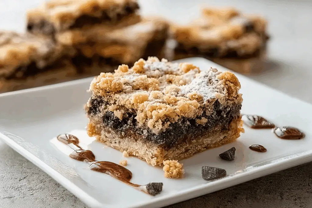 Chocolate Chip Crumb Bars