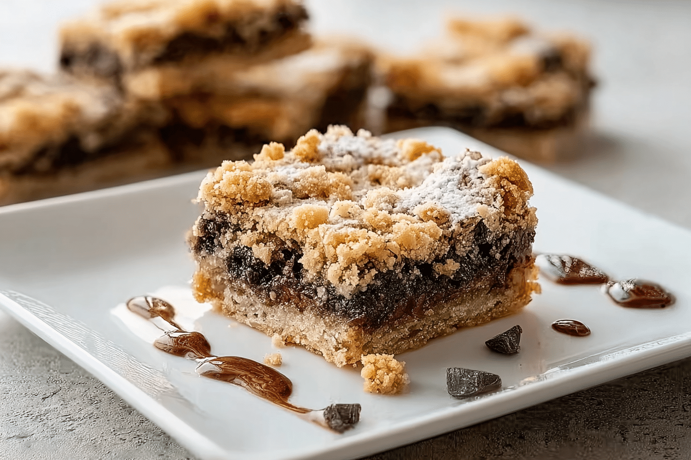 Chocolate Chip Crumb Bars