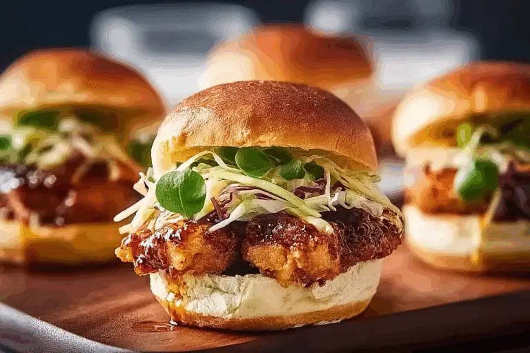 Hot Honey Chicken Slider