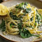Zesty Lemon Ricotta and Spinach Pasta
