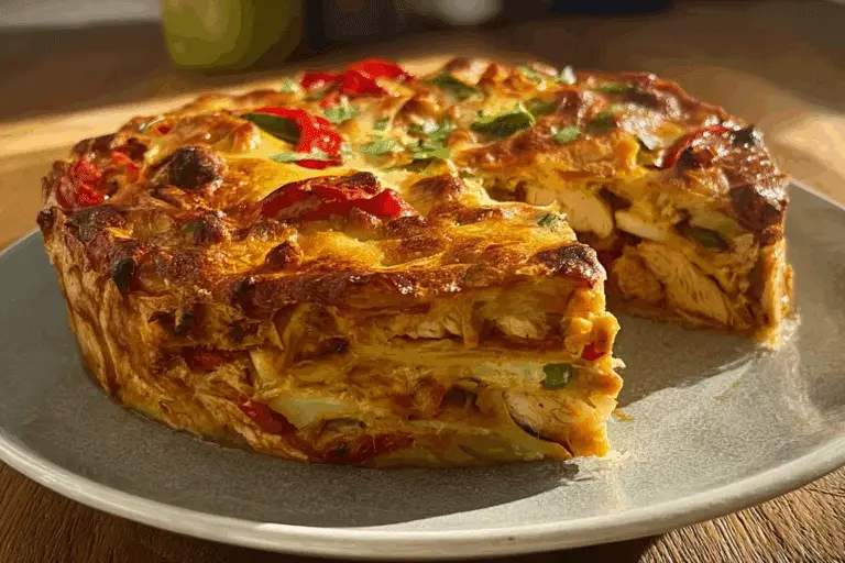 Chicken Fajita Pie Recipe