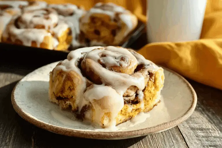 Pumpkin Spice Latte Cinnamon Rolls