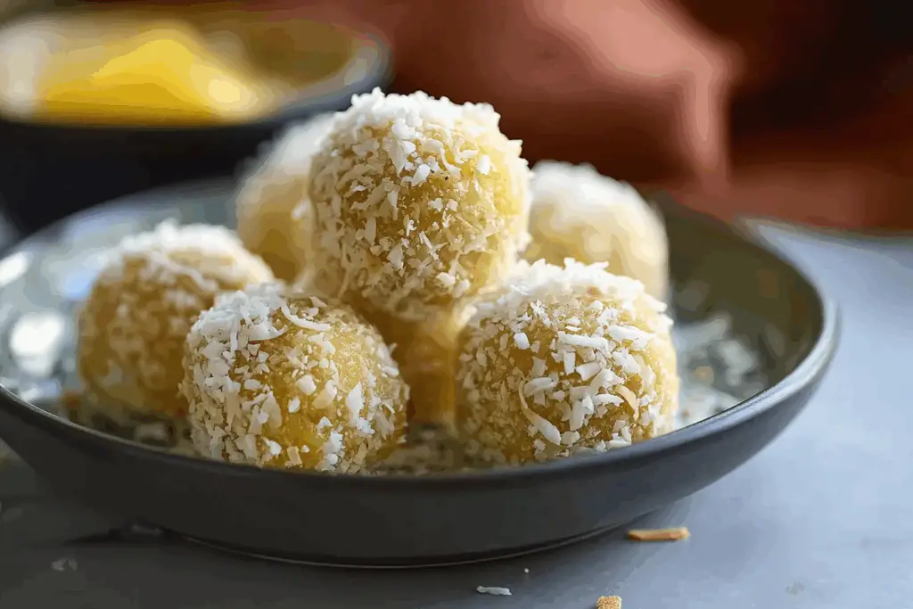 No-Bake Coconut Pineapple Bites