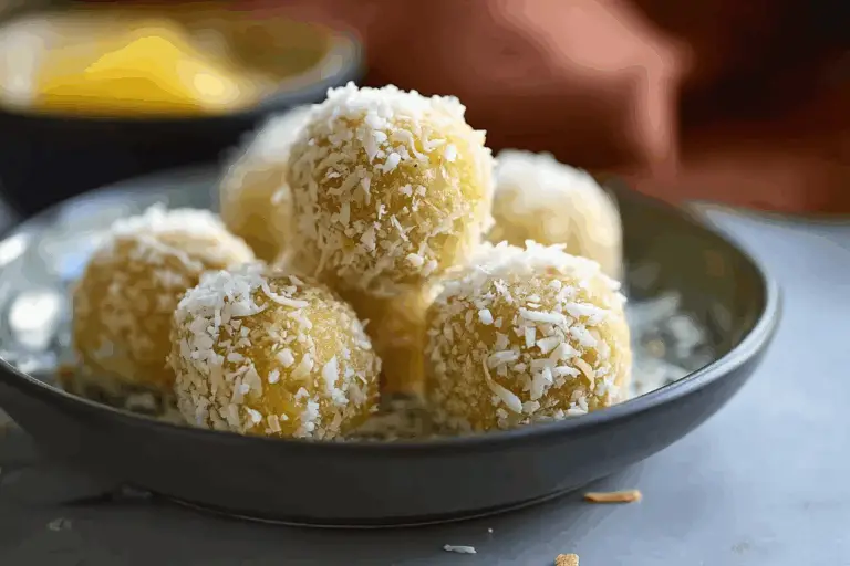 No-Bake Coconut Pineapple Bites