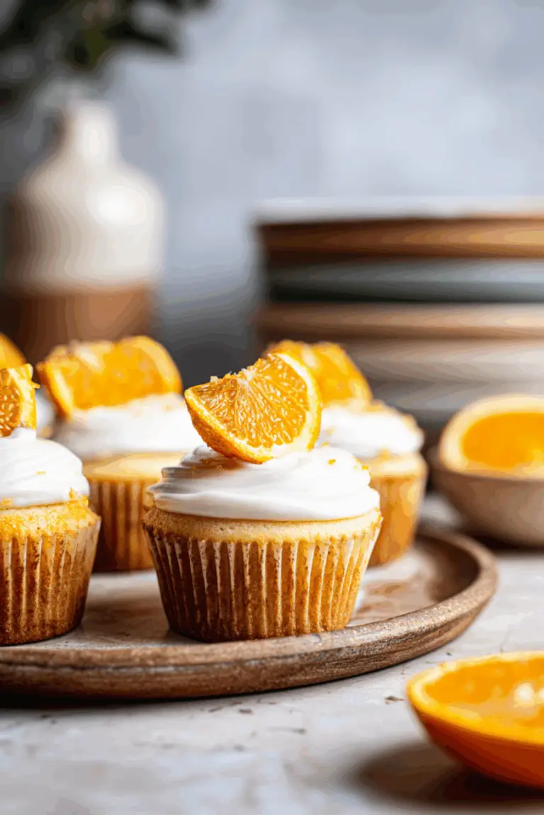 Orange Hostess Cupcakes