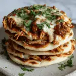 Cheesy BBQ Chicken Flatbreads