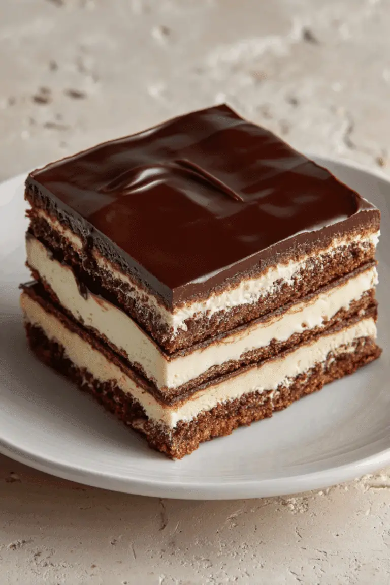 No-Bake Chocolate Eclair Cake