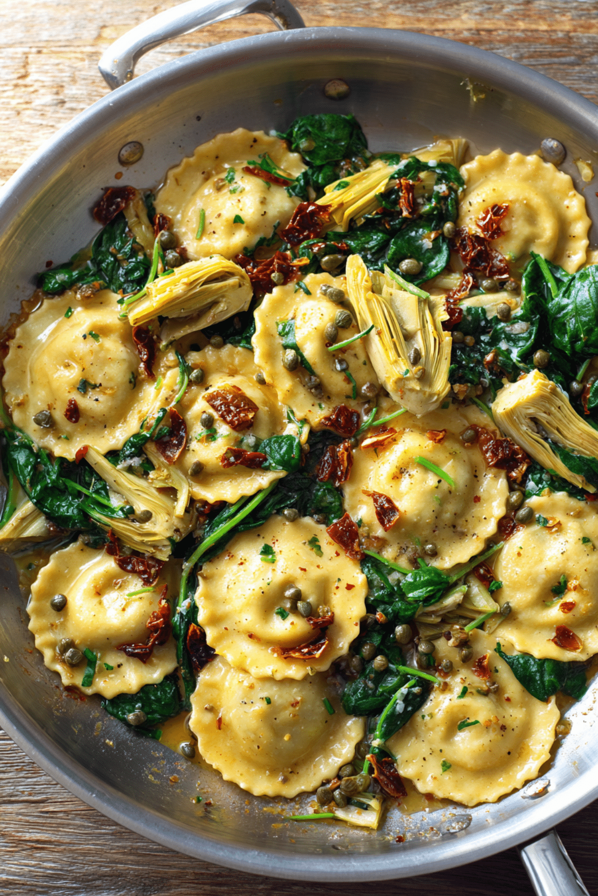 Sausage Stuffed Butternut Squash with Spinach, Pecans, and Cranberries