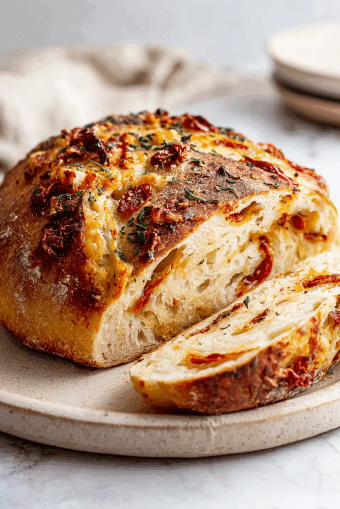 Crusty No-Knead Pizza Bread