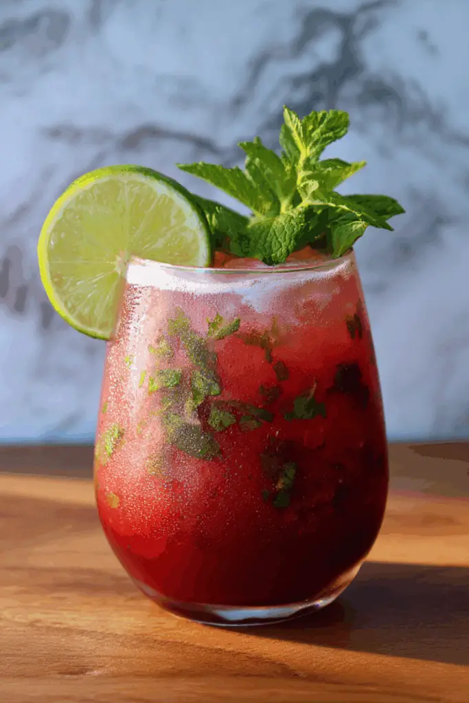 Watermelon Mojito Mocktail
