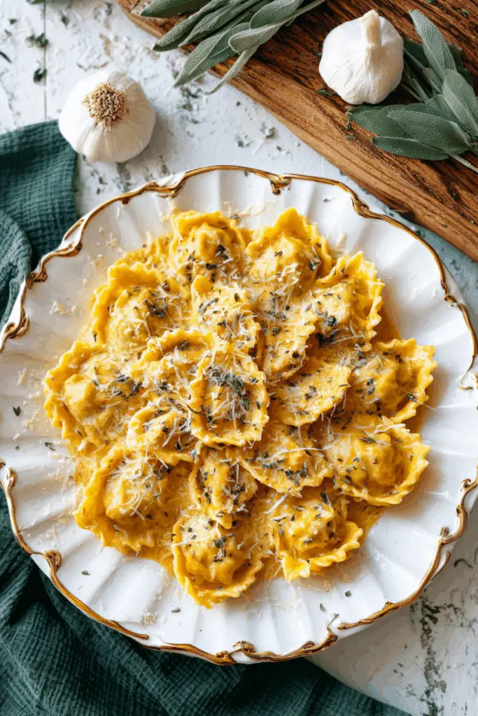 Butternut Squash Ricotta Pasta