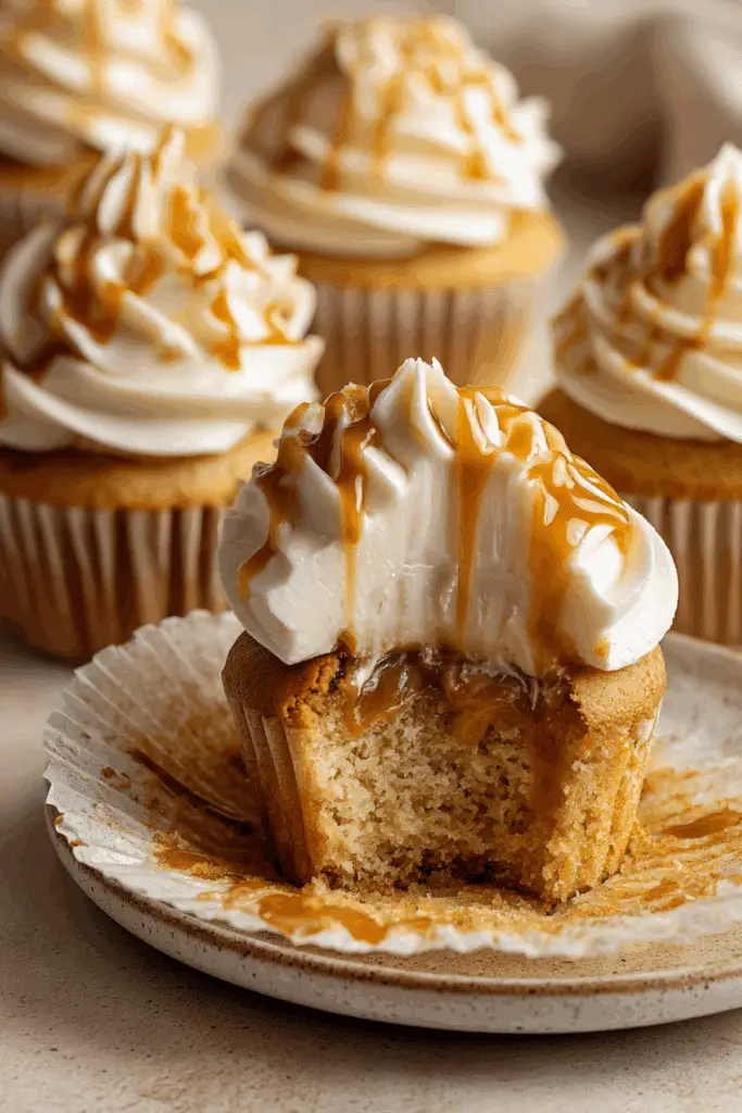 Brown Sugar Butterscotch Cupcakes