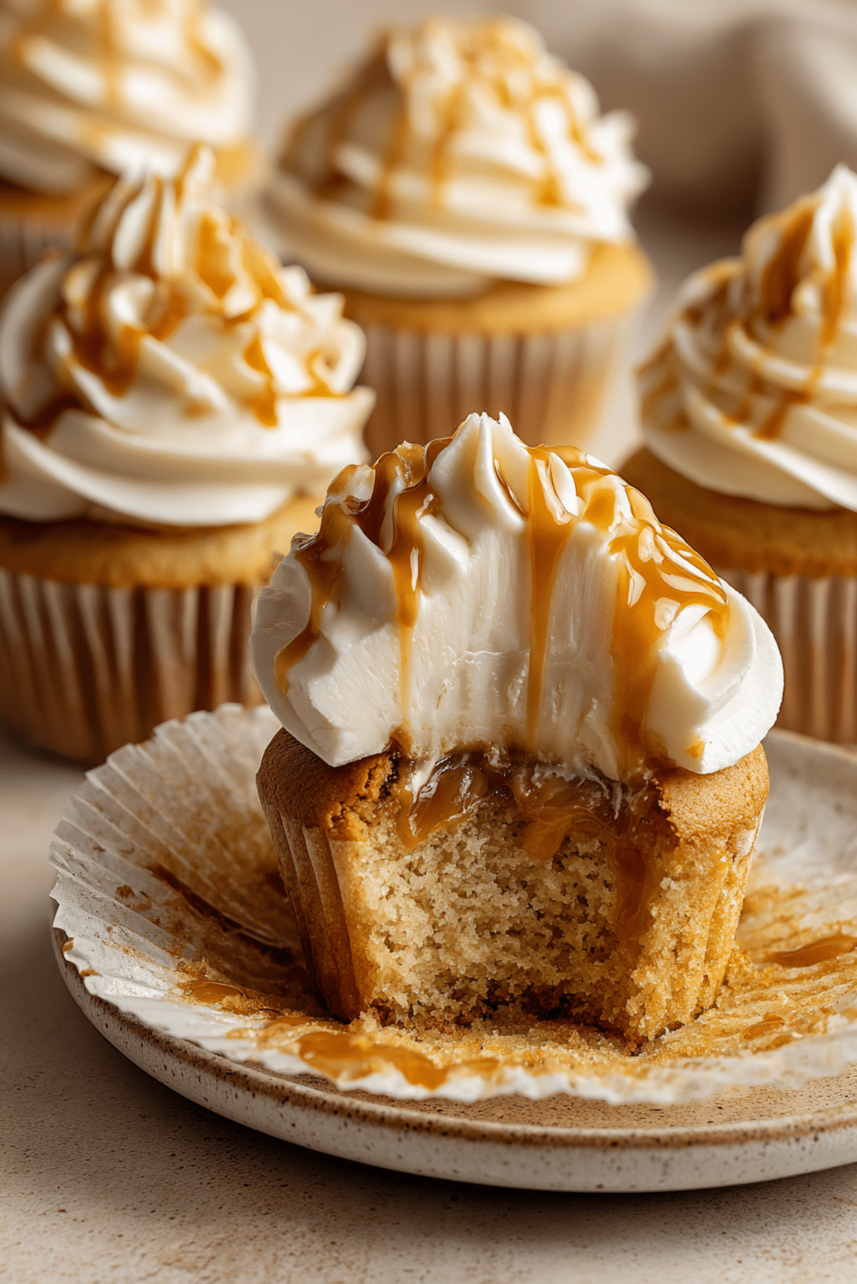 Brown Sugar Butterscotch Cupcakes