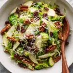 Warm Brussels Sprouts Salad with Bacon and Apple