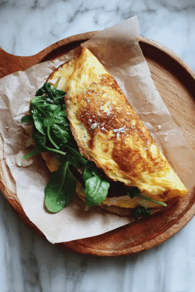 Crispy Potato-Egg Wrap