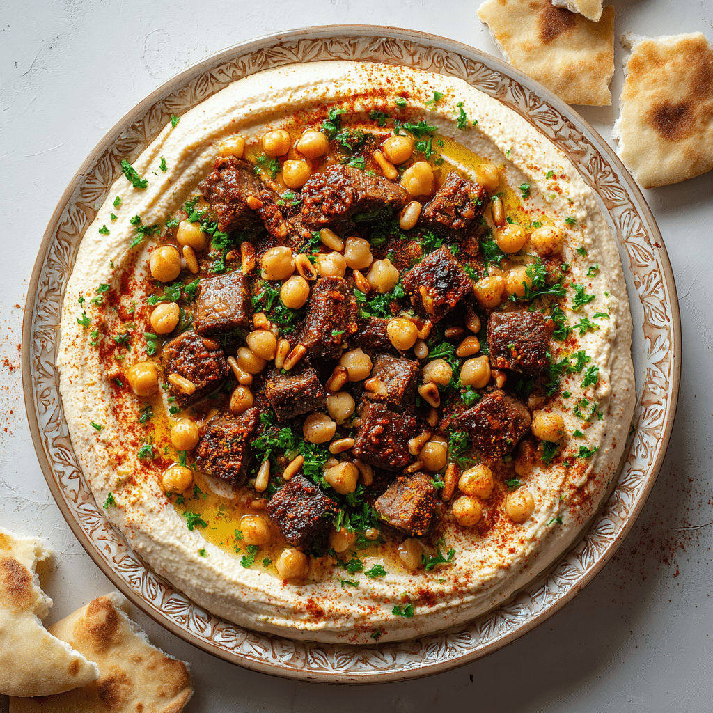 Hummus bil Lahme