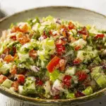 Finely Chopped Sweet and Tangy Crunchy Salata