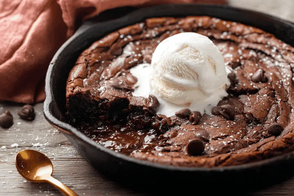 Skillet Brownie