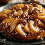 Pear Maple And Pecan Tarte Tatin