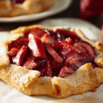 Mini Strawberry Rhubarb Galettes