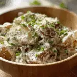 Viral Smashed Potato Salad