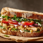 No Bread High Protein Sandwich