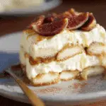 Tiramisu with Caramelised Fig and Ricotta
