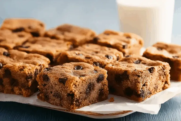 Chocolate Chip Banana Bread Blondies