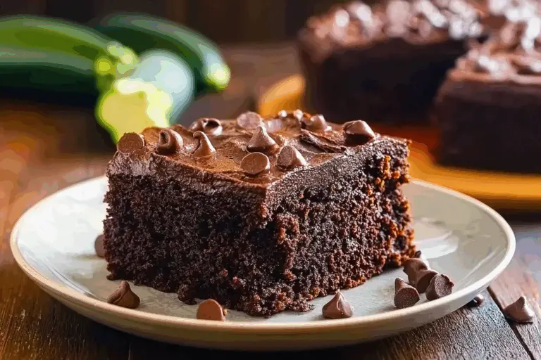 Chocolate Heaven Zucchini Cake