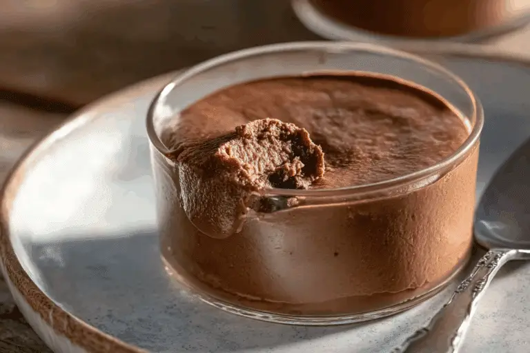 Chocolate Silken Tofu Mousse