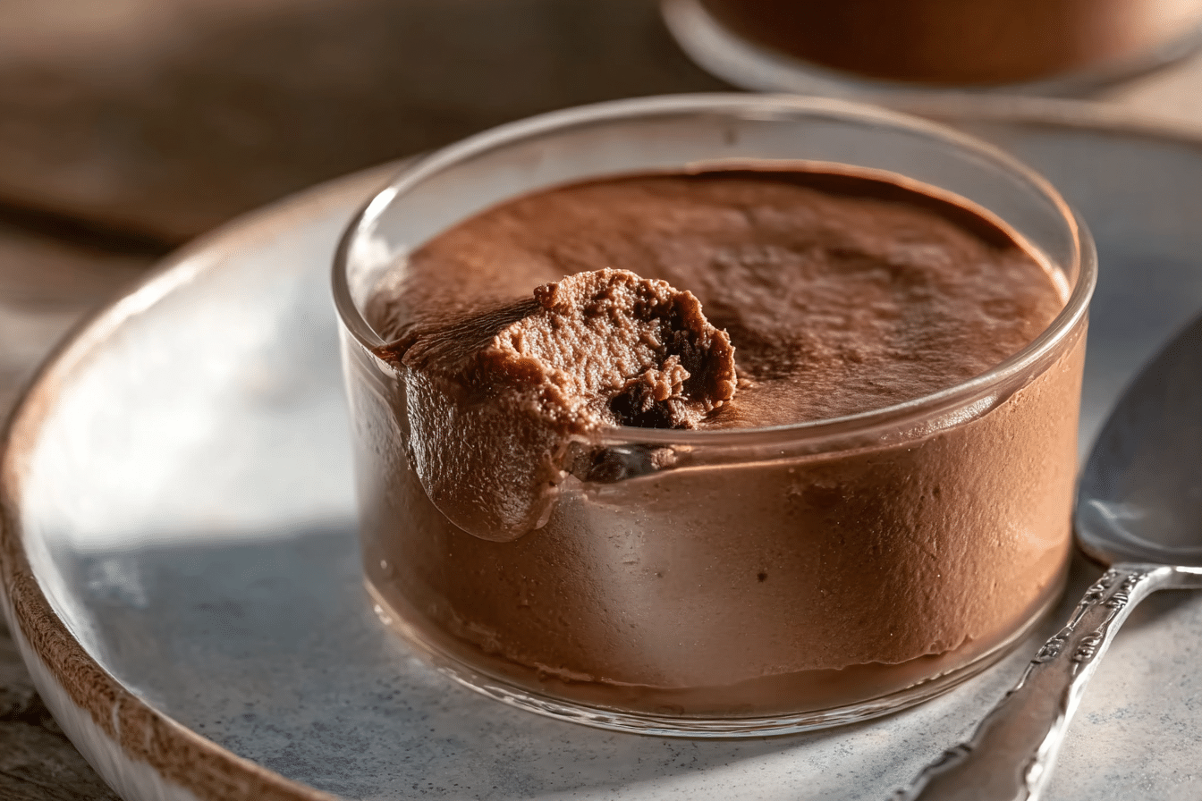 Chocolate Silken Tofu Mousse