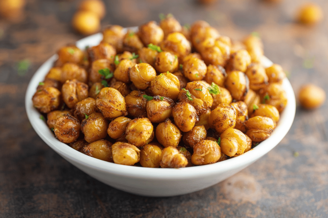Air Fryer Chickpeas