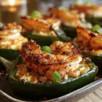 Fiery Cajun Shrimp Stuffed Jalapeños