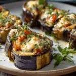 Stuffed Eggplant Rings