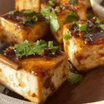 Stick Shaped Tofu in a Marine Marinade