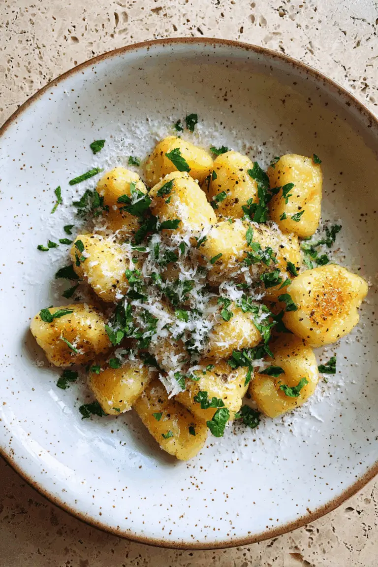 Garlic & Parmesan Gnocchi