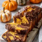 Pumpkin Marble Cake (vegan)