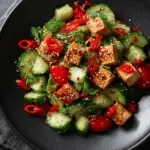 Cucumber and Tofu Salad