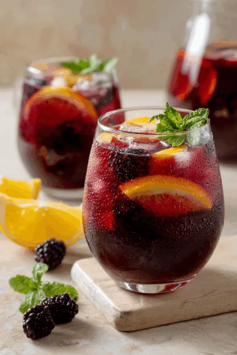 Autumn Blackberry Sangria