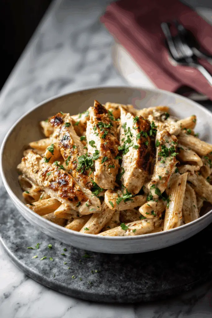 Creamy Cajun Chicken Pasta