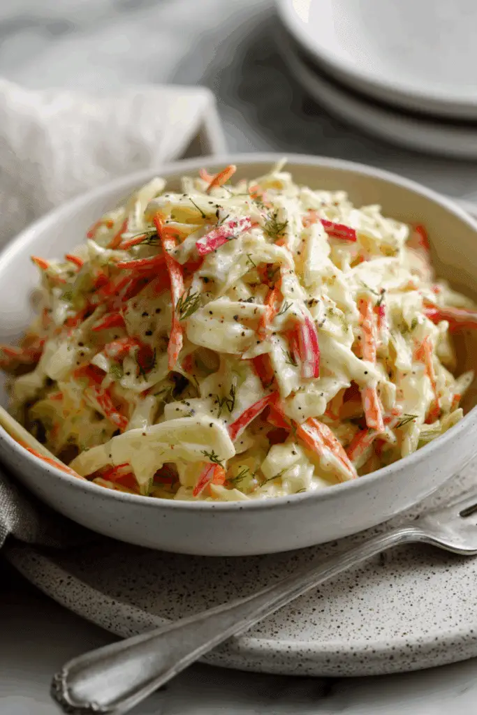 Creamy Apple Slaw Recipe