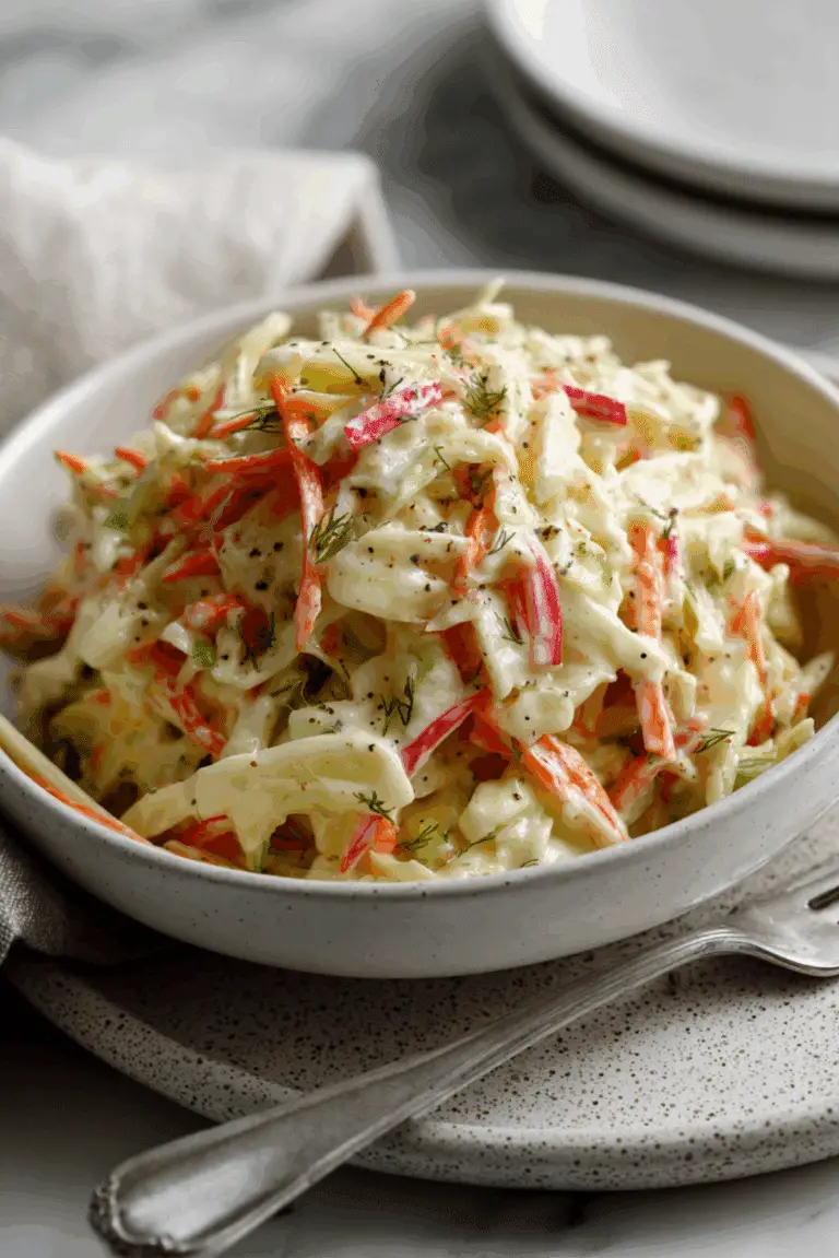 Creamy Apple Slaw Recipe