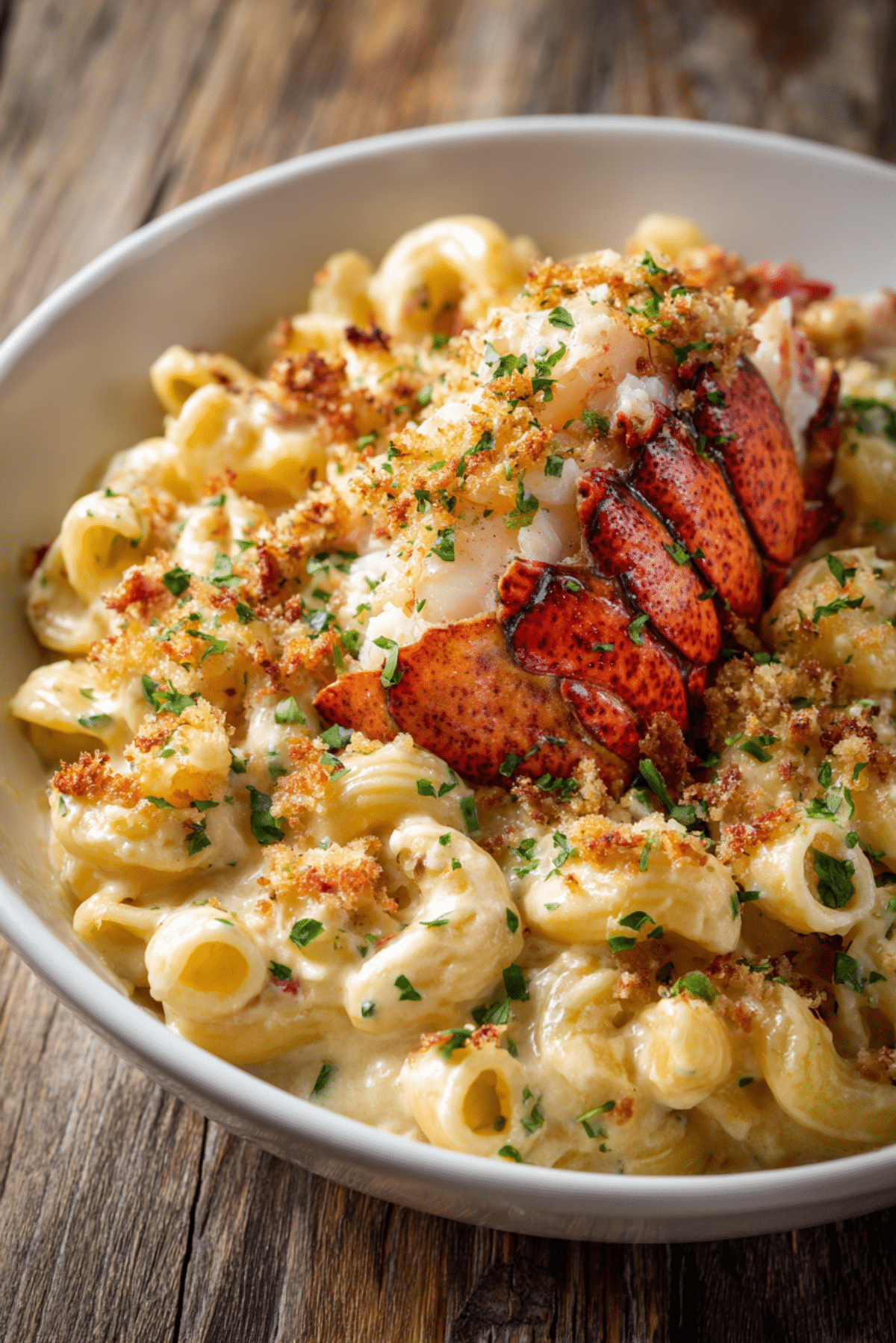 Seafood Mac And Cheese