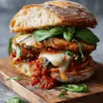 Eggplant Parm Sandwich