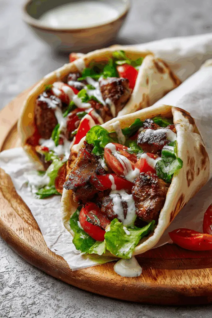 Smoked Hariyali Kebab Wrap