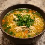 Cozy Chicken Vermicelli Soup Delight