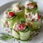 Crab Stick Cucumber Roll