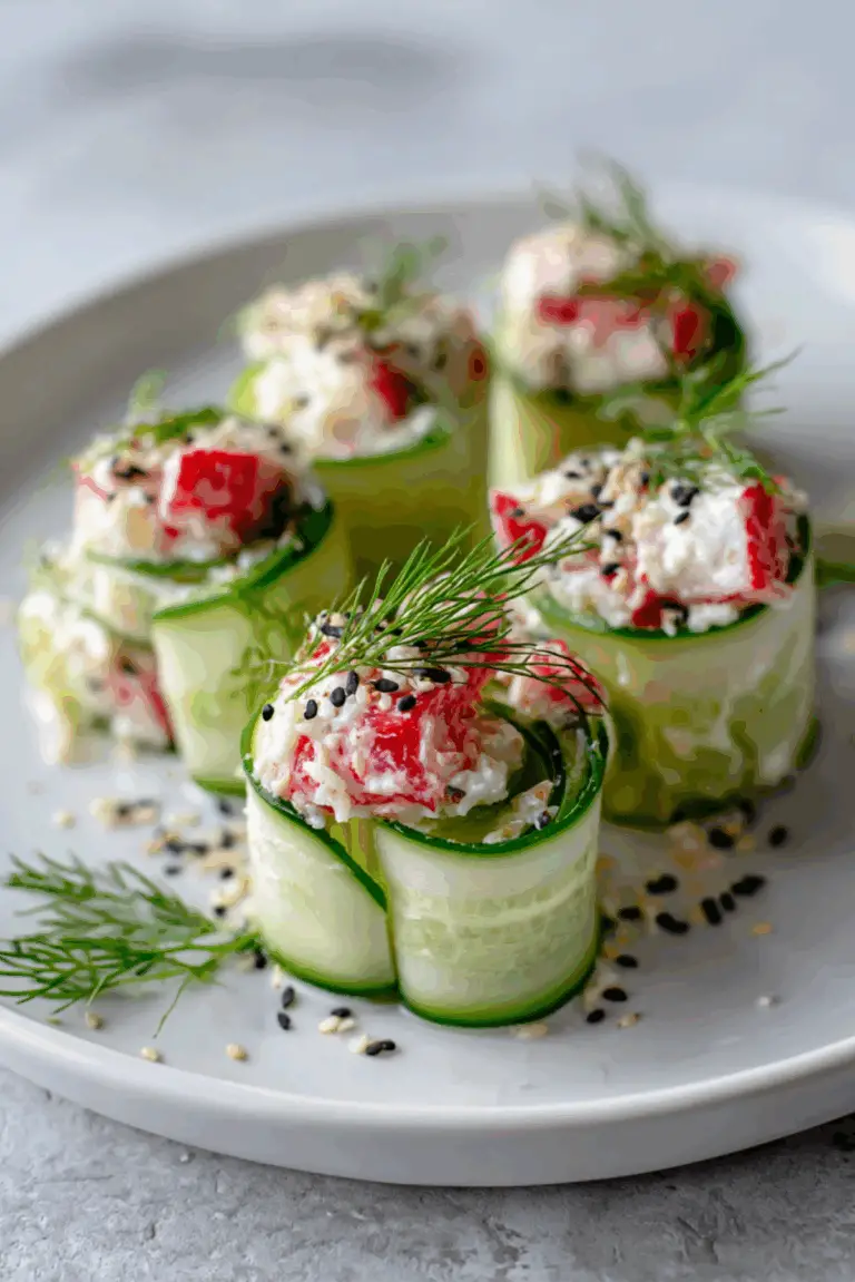 Crab Stick Cucumber Roll
